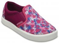 Citilane Novelty Slip-on pink palm