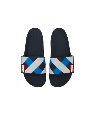 Womens Original Woven Print Adjustable Sliders