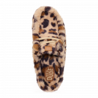 Wendy Slipper Leo Fur Tan / Multi