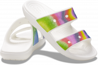 Crocs Classic Spray Dye Sandal white/multi