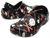 Bistro Graphic Clogs Black / White