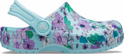 Crocs Classic Floral Clog