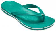 Crocband Flip Tropical Teal / White