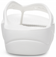 CROCS BAYA PLATFORM FLIP White