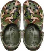 Crocs Classic Printed Camo Clog army green/multi