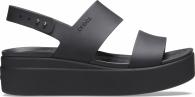 Women’s Crocs Brooklyn Low Wedge Black / Black