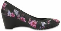 Crocs Lina Wedge Black / Plum