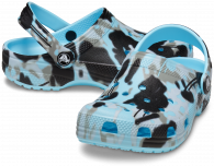 Crocs Classic Spray Camo Clog Kids T Arctic
