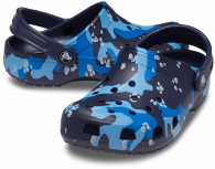 Crocs Classic Camo Kids Clog Navy / Multi