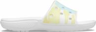 Crocs Classic Tie Dye Graphic Slide Multi/White