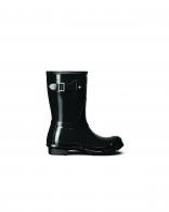 Womens Original Short Gloss Wellington Boots Black