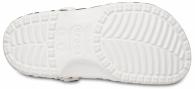 Crocs Classic Animal Print Clog white/zebra