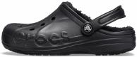  Crocs Baya Lined Clog Black / Black