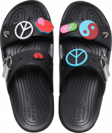 Crocs Classic Create Your Peace Sandal Black