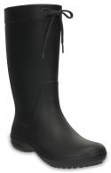 Womens Crocs Freesail Rain Boot Black