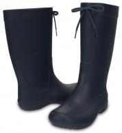 Womens Crocs Freesail Rain Boot Navy