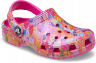 Crocs Classic Hyper Real Clog Kids Multi