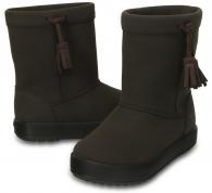 CROCS Kids LodgePoint Boot  Espresso