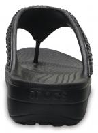 Crocs Sloane Embellished Flip Black / Black