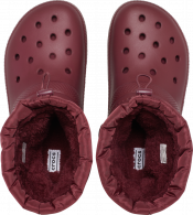 Crocs Classic Lined Neo Puff Boot Garnet