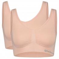 BAMBOO BASIC SEAMLESS BRA NOVA 2-pack Rose Dust