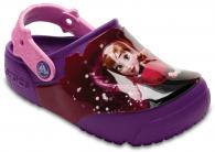 Crocs Fun Lab Lights Frozen Clog berry