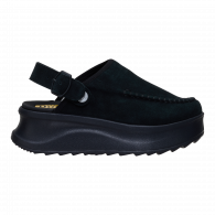Delray Clog Suede  Black