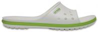 Crocband™ II Slide White / Volt Green