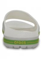 Crocband™ II Slide White / Volt Green