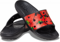 Crocs Classic Hyper Real Slide red/black
