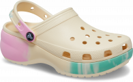 Crocs Classic Platform Ombre Clog W Vanilla/Multi