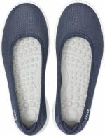 Women’s Crocs Reviva™ Flat Navy / White