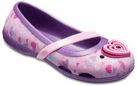 Kids Crocs Lina Charm Flat Amethyst