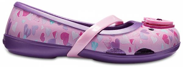 Kids Crocs Lina Charm Flat