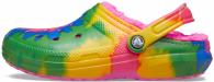 Crocs Classic Lined Tie Dye Clog el. pink/multi