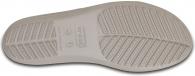 Crocs Sanrah Strappy Wedge Platinum