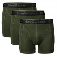 BAMBOO BASIC RICO 3-pack ARMY GREEN