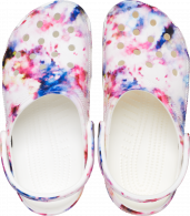 Crocs Classic Tie Dye Graphic Clog Garnet/Multi