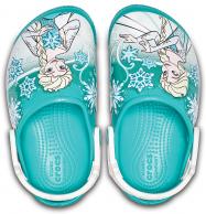 Crocs Fun Lab Frozen Lights Clog Kids Tropical Teal