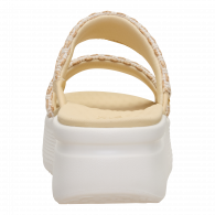 Austin Slide Woven Boulder Tan/ Egret