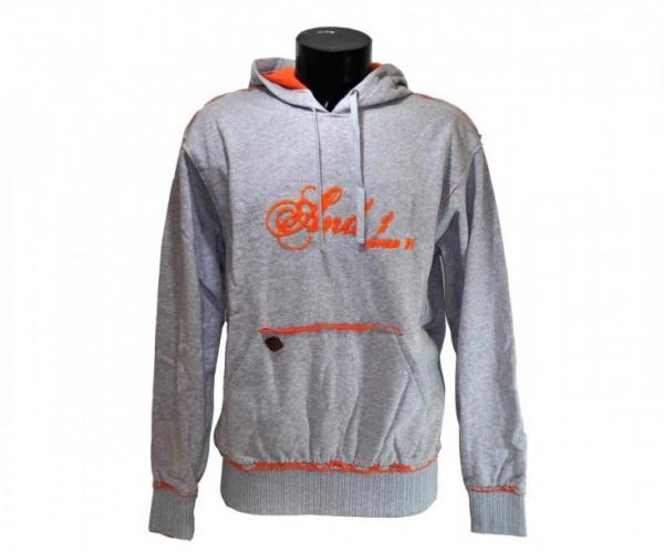 AND 1 Men's Long Sleeve Hooded Sweatshirt