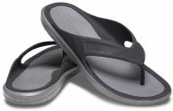 Crocs Swiftwater Wave Flip M Black / Slate Grey