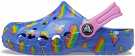 Crocs Baya Graphic Kids Clog Lapis / Multi