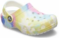 Crocs Classic Tie Dye Graphic Clog Kids white/multi