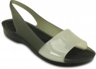 Crocs color block flat Black / Stucco