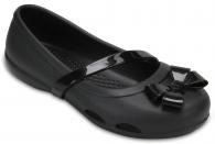 Kids’ Crocs Lina Flat Black