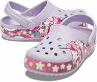 Crocs Fun Lab Unicorn Band Clog Kids Lavender