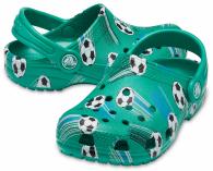 Crocs Classic Sports Ball Clog  deep green