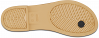 Womens Crocs Tulum Flip black/tan