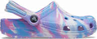 Kids Classic Marbled Clog White/Pink 